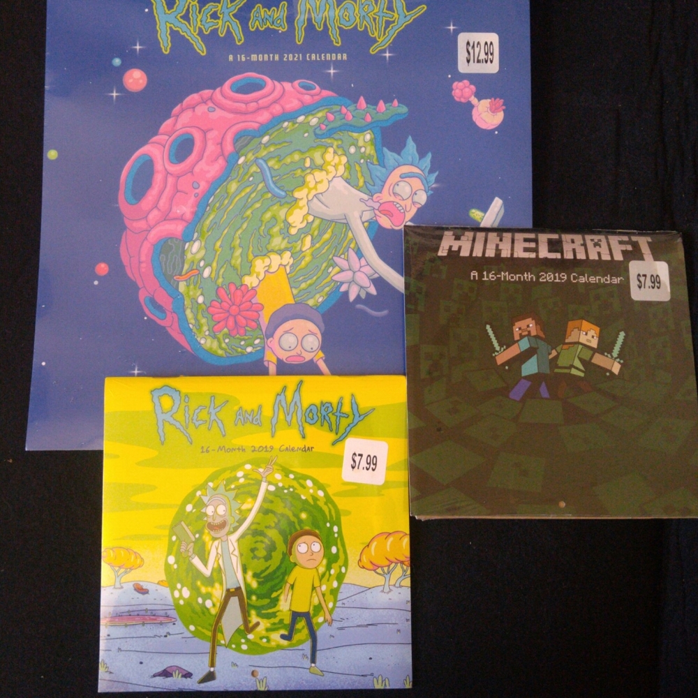 Assorted Franchise Calenders